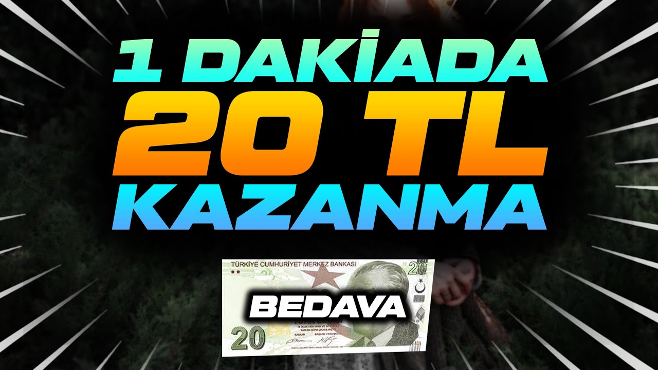 1-Dakikada-20-TL-Para-Kazanma-Internetten-Para-Kazanma-Yollari-2022-Para-Kazan