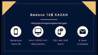 Bedava-190-TL-Para-Kazan-Yatirim-Sartsiz-KYC-Sartsiz-10-UPCG-Pasif-Gelir-Get-Free-10-Money-Kripto-Kazan