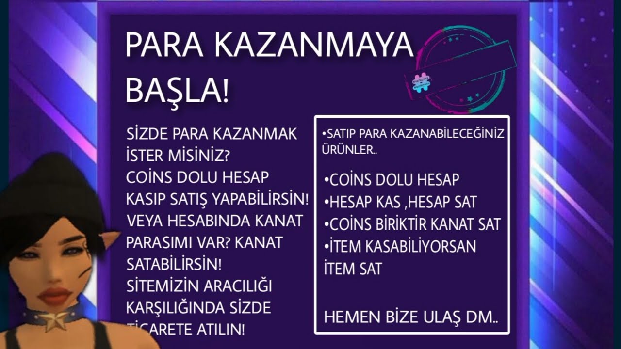 COINS-SAT-PARA-KAZAN-LOGOS-MARKETIM-Avakin-Life-Para-Kazan