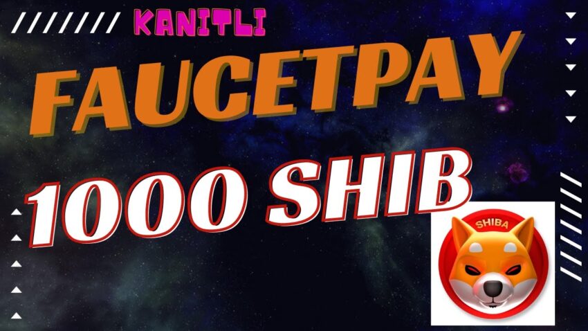 FaucetPay Her Saniye 1000 SHIB Kazan | İnternetten Para Kazan Para Kazan