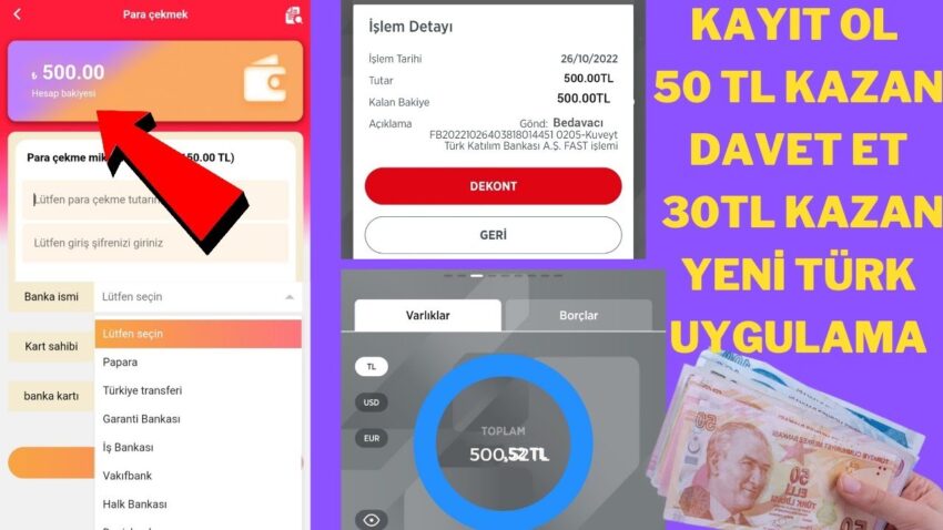 KAYIT OL 50₺ KAZAN DAVET ET 100₺ KAZAN | internetten para kazanma 2022 – yatırmsız para kazanma 2022 Para Kazan