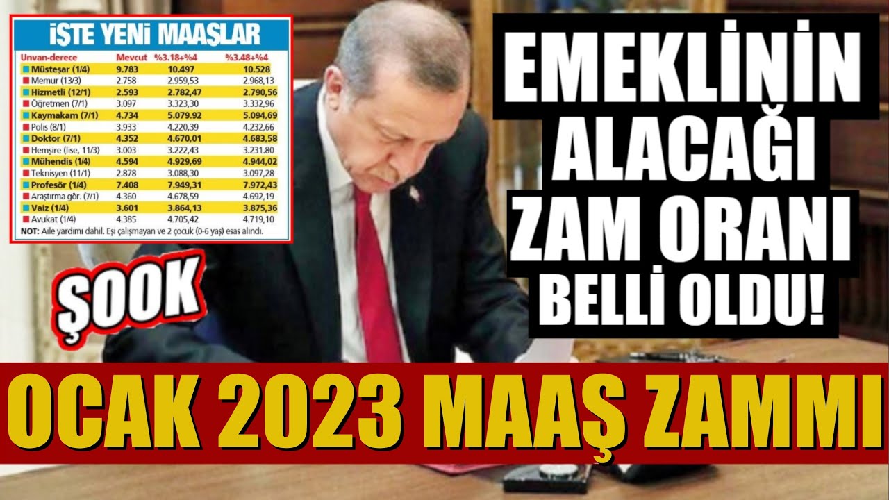 OCAK-2023-maas-zam-oranlari-duyuruldu-emekli-zammi-2023-Memur-Maaslari