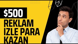 REKLAM İZLE PARA KAZAN GÜNLÜK 100$ Kripto Kazan 2022
