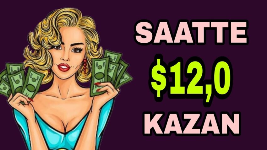 Siteye Kayıt Ol Saatte $12 Kazan!! KESİNLİKLE DENE! İnternetten Para Kazanma 2022 Para Kazan