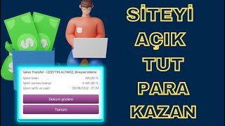 Siteyi Açık Tutarak Para Kazan – İnternetten Para Kazanma 2022 Para Kazan