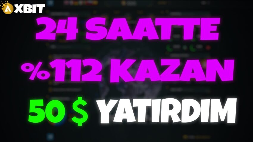 XBIT İLE 24 SAATTE %112 KAZAN 💎| YENİ KRİPTO KAZANÇ SİTESİ 🤑 Kripto Kazan 2022
