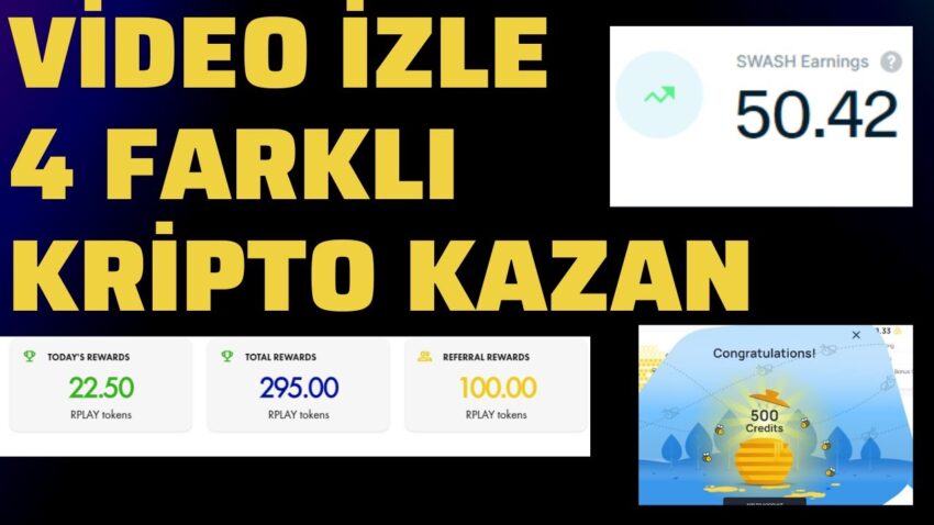 üzretsiz video izle 4 farklı kripto kazan erken erişimden kazanmaya devam sakın geç kalma Kripto Kazan 2022