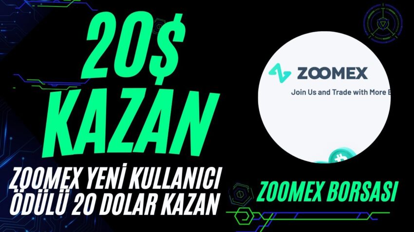 20$ DOLAR KAZAN YENİ BORSA AİRDROBU ZOOMEX BORSASI KAYIT OL KAZAN ÖDEME KANITLI #kripto#airdrop#btc Kripto Kazan 2022