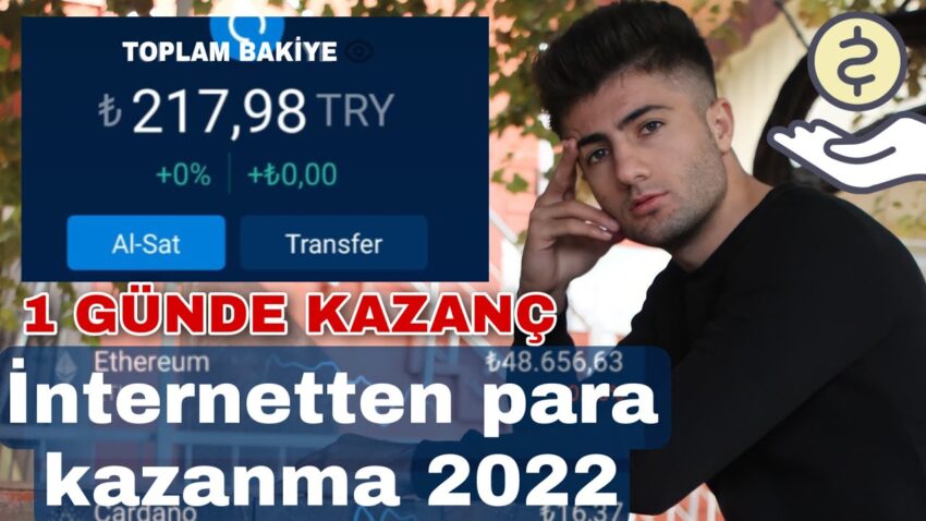 5 DAKİKADA PARA KAZANMAK – İnternetten Para Kazanma Yolları 2022 Para Kazan