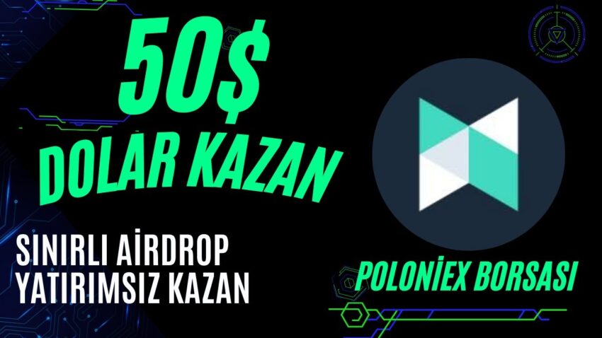 50$ DOLAR KAZAN POLONİEX FUTURES BONUSU KAZAN SINIRLI ÇEKİLEBİLİR AİRDROP #kripto#airdrop#btc Kripto Kazan 2022