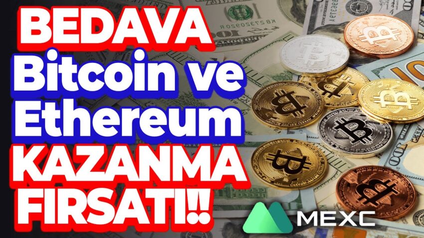 Bedava Bitcoin ve Ethereum Kazanma Fırsatı | MEXC Borsası MDAY Airdrop Kripto Para Kazanmak Kripto Kazan 2022