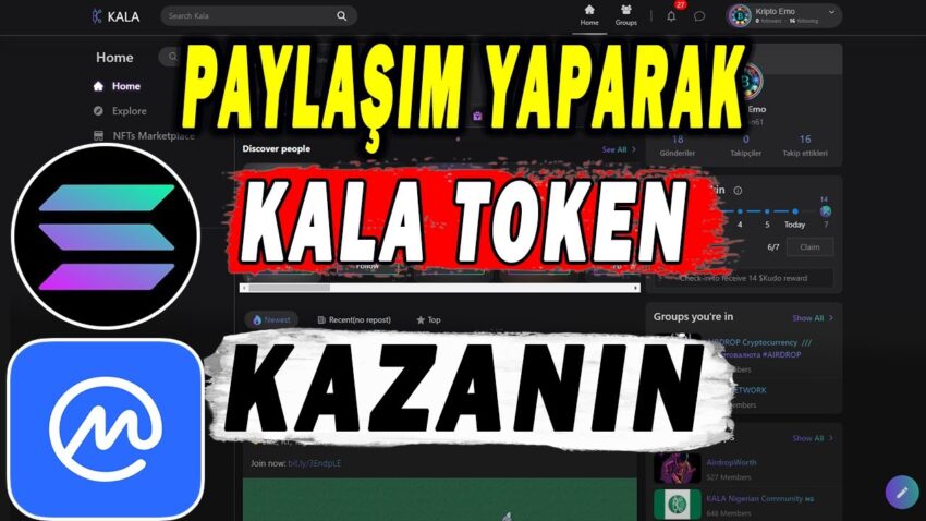 Yeni Sosyal Medya Uygulaması İle Para Kazan! (Kala Social Network) Para Kazan