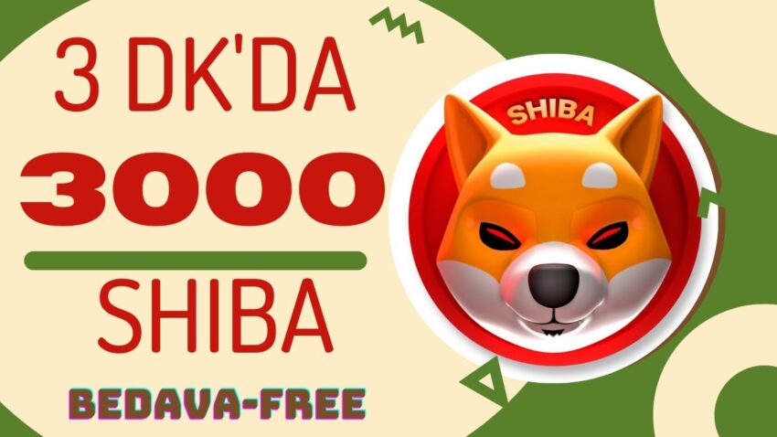 3 Dakikada 3000 Shiba Kazandıran Website | İnternetten Para Kazan 2023 Para Kazan