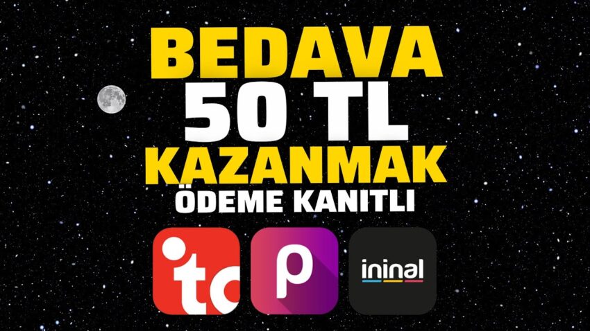 BEDAVA 50 TL KAZANMAK 💰 Ödeme Kanıtlı 💰 İnternetten Para Kazanmak 2022 Para Kazan