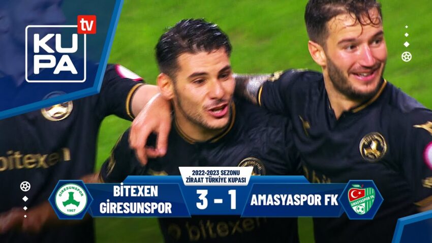 Bitexen Giresunspor – Amasyaspor Futbol Kulubü | Ziraat Türkiye Kupası 3. Tur Bitexen 2022