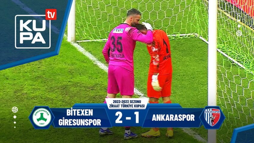 Bitexen Giresunspor – Ankaraspor | Ziraat Türkiye Kupası 4. Tur Bitexen 2022