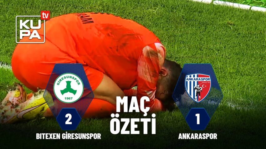 Bitexen Giresunspor – Ankaraspor | Ziraat Türkiye Kupası Maç Özeti Bitexen 2022
