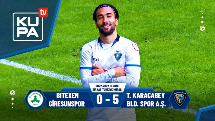 Bitexen Giresunspor – Teco Karabey Belediye Spor A.Ş. | Ziraat Türkiye Kupası 5. Tur Bitexen 2022