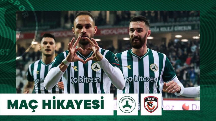 Bitexen Giresunspor’umuz 2-1 Gaziantep FK | Maç Hikayesi Bitexen 2022