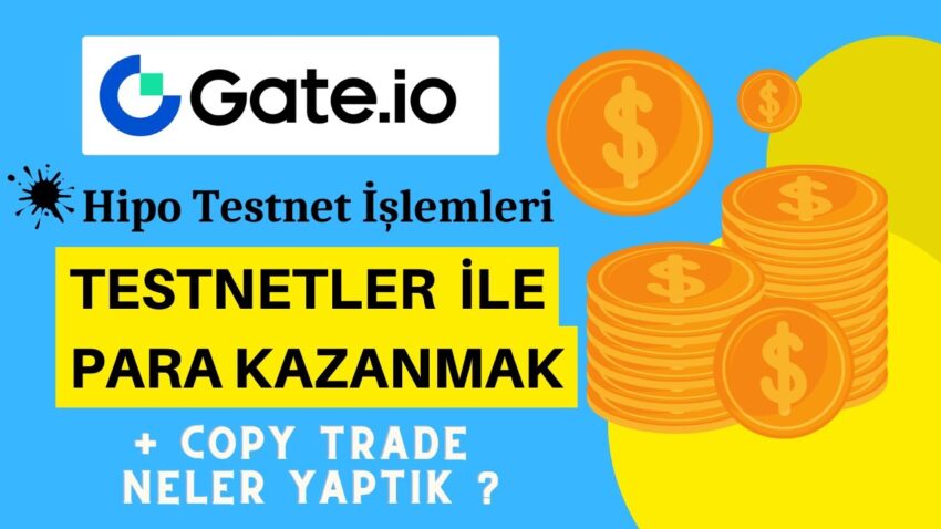Gateio ile Hipo Testnet İşlemlerini Yap Para Kazan – Testnetlerden para kazanmak – Airdrop Para Kazan