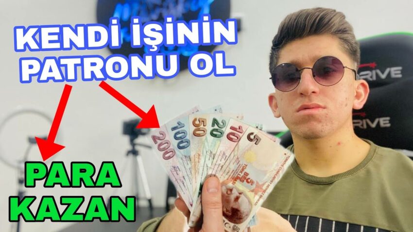 KENDİ İŞİNİN PATRONU OL KAZAN – internetten para kazanma (KANITLI) Para Kazan
