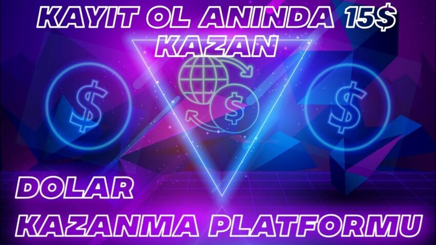 Kayıt Ol Anında 15$ KAZAN 🤑 Hergün Sadece Giriş Yaparak Para Kazanma | İnternetten Para Kazanma 2022 Para Kazan