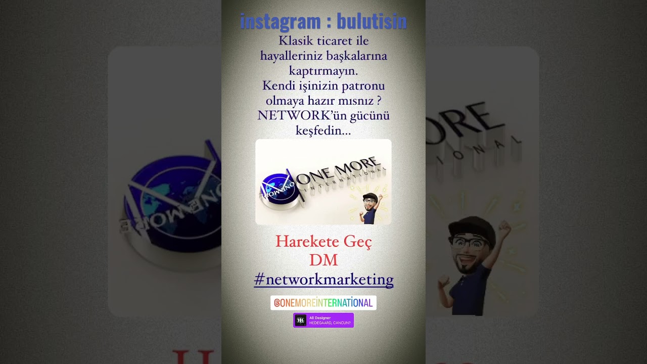 Network-Marketing-Ek-Gelir-One-More-Interntional-Ek-Gelir
