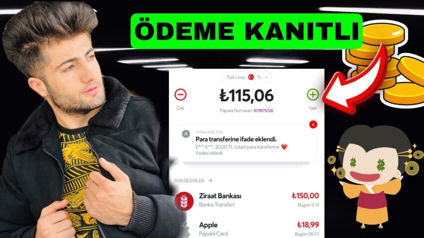 SADECE İŞLEM YAPARAK KANITLI 15$ kayıt bonuslu – internetten para kazanma 2022 Para Kazan