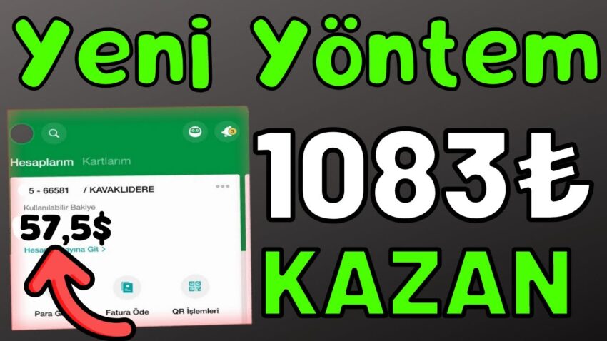 Yeni Yöntem İle Günlük 1083₺ Kazan 🤑-💰(ÖDEME VİDEO)🤑- İnternetten Para Kazanma Yolları 2022 Para Kazan