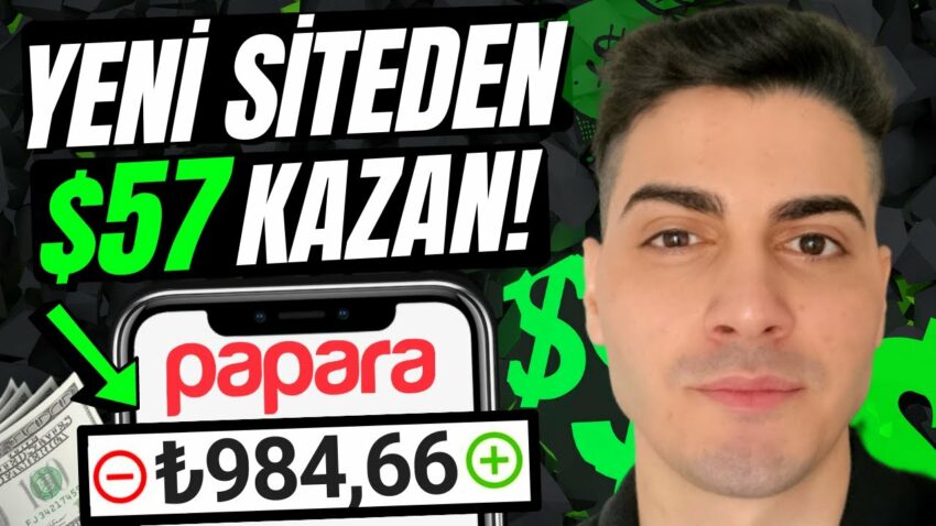 1 SAATTE $57 KAZANDIĞIM YENİ SİTE! 💰 (ÖDEME KANITLI) – İnternetten Para Kazanma 2023 (Dolar Kazanma) Para Kazan