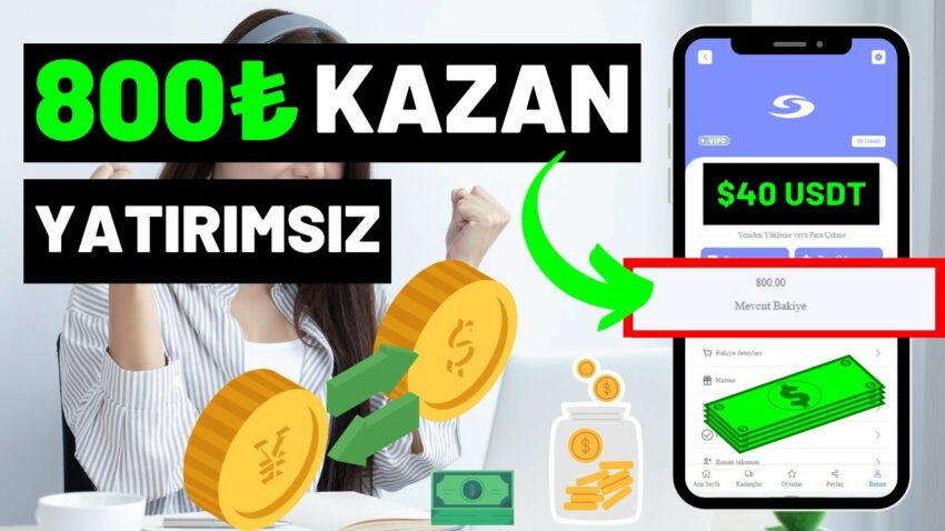 800 TL  PARA KAZANDIRAN UYGULAMA 💰 – İnternetten Para Kazanma 2023 🤑 ( ÖDEME KANITLI ) Para Kazan