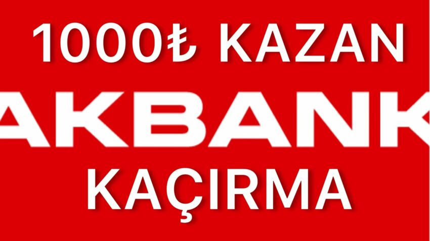 Akbank 1000₺ Kazan 2023 Kripto Kazan 2022