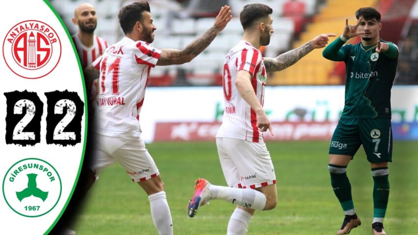 Antalyaspor 2-2 Bitexen Giresunspor /Özet Bitexen 2022