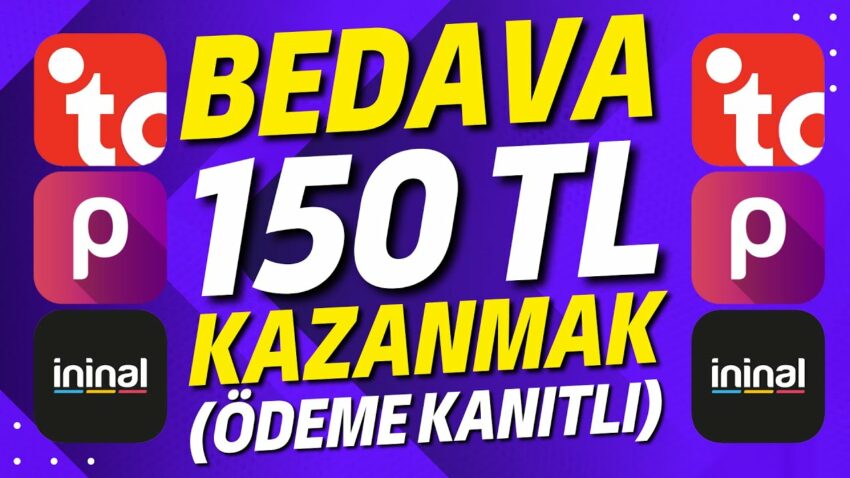 BEDAVA 150 TL KAZANMAK 💰 Ödeme Kanıtlı 💰 İnternetten Para Kazanmak 2023 Para Kazan