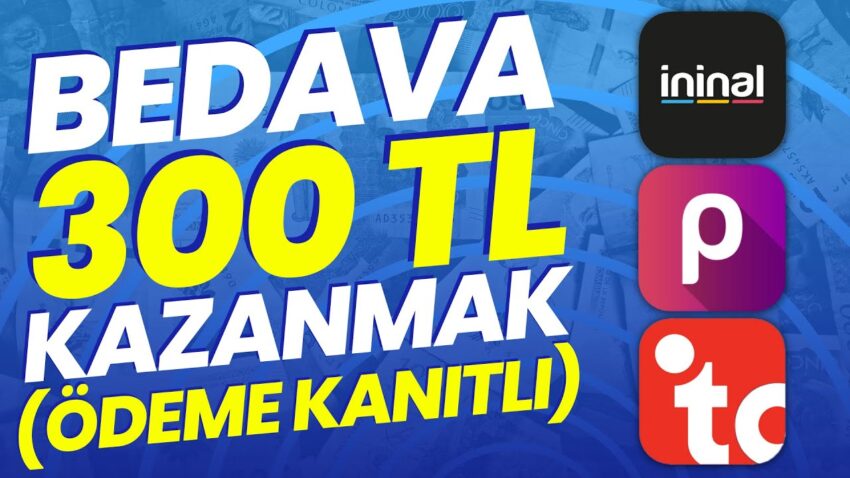 BEDAVA 300 TL KAZANMAK 💰 Ödeme Kanıtlı 💰 İnternetten Para Kazanmak 2022 Para Kazan