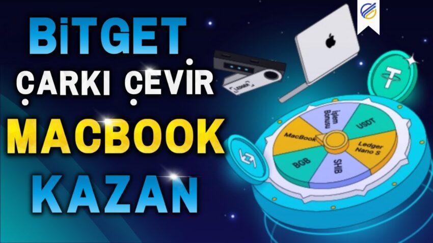 Çarkı Çevir Macbook Kazan! | Bitget Haftasonu Çarkı Kripto Kazan 2022
