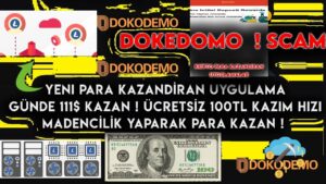 Dokodemo-sistemi-dikkat-100TL-Ucretsiz-Yeni-kripto-kazandiran-uygulama-Kripto-Kazan