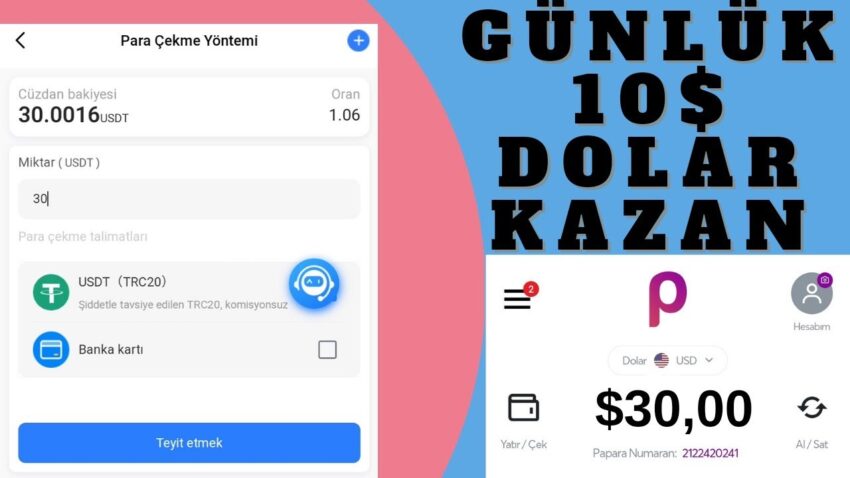 GÜNLÜK 10$ DOLAR KAZANDIRAN YENİ SİTE | internetten para kazanma – bedava para kazanma 2023 Para Kazan