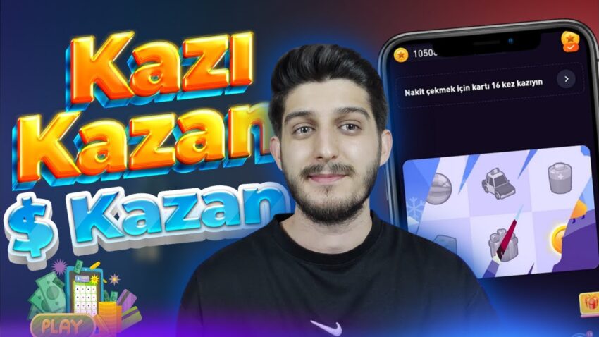 KAZI KAZAN ile $1 KAZAN ANINDA! 💰 | Mobilden Oyun Oyna Para Kazan Para Kazan