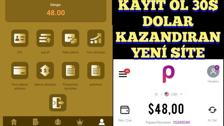 SADECE KAYIT OL 15$ DOLAR KAZAN |İnternetten dolar kazanma- internetten para kazanma 2023 Para Kazan