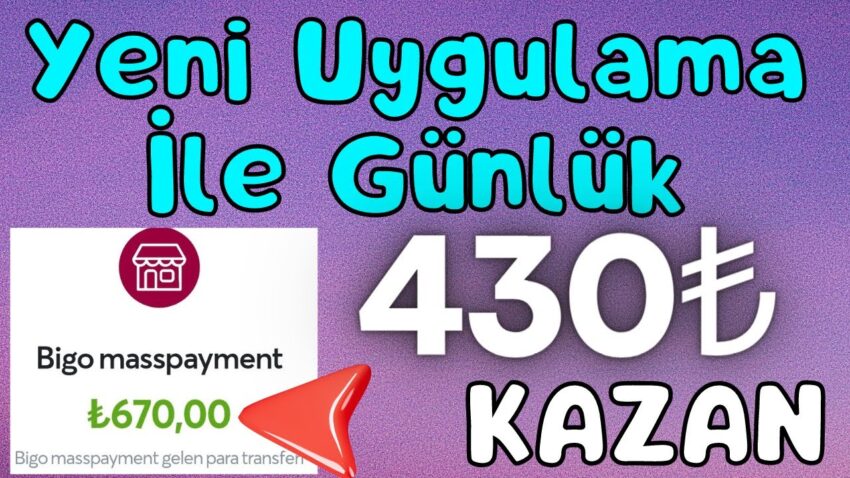 Yeni Uygulama İle Günlük 430₺ Kazan 🤑💰(ÖDEME KANITLI VİDEO) – İnternetten Para Kazanma Yolları 2022 Para Kazan