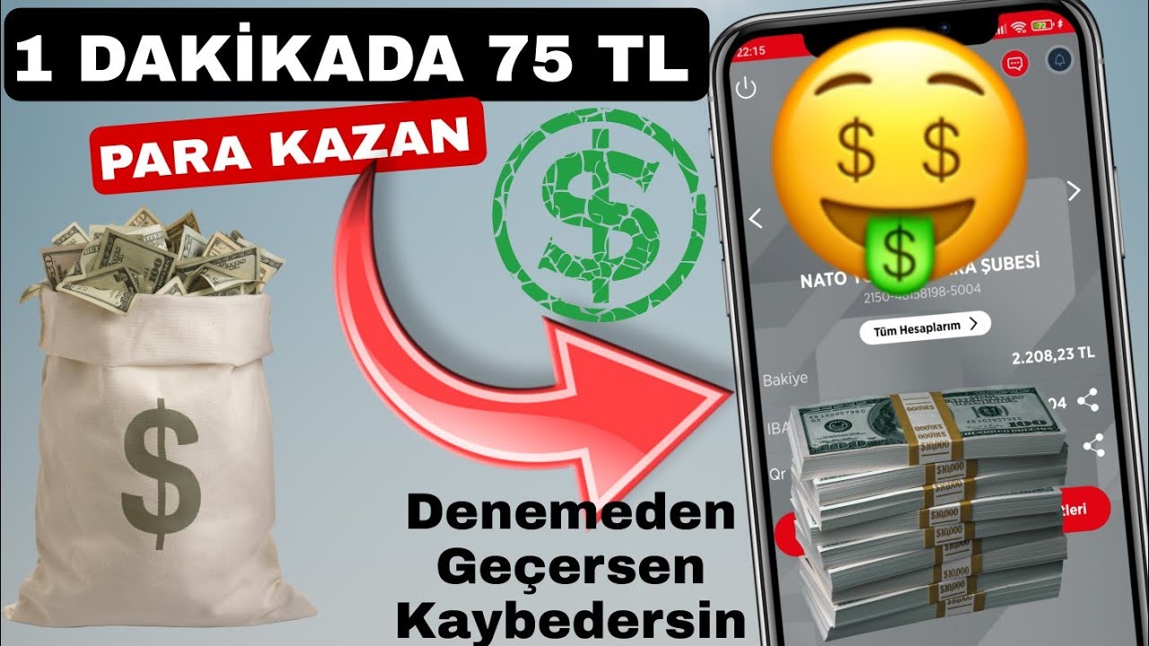 1-Dakikada-75-TL-Para-Kazan-Internetten-Beles-Para-Kazanma-2023-Para-Kazan