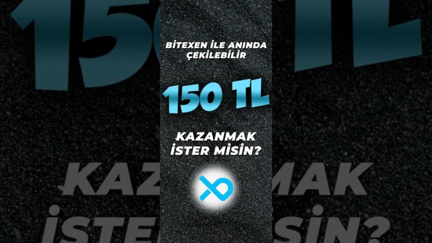 💸 ANINDA 150 TL KAZAN 💸 Bitexen Çekilebilir Airdrop #shorts Bitexen 2022