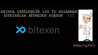 ANINDA ÇEKİLEBİLİR 100 TL BİTEXEN BORSA ETKİNLİĞİ GARANTİ !!! #bitexen #coin #token Bitexen 2022