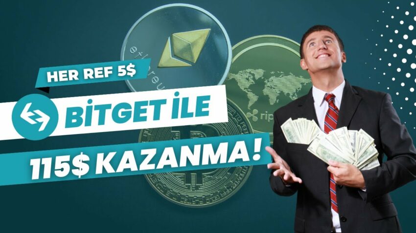 BİTGET İLE 115$ KAZAN!💰 Bitget Para Kazanma❗ (Her Ref 5$) Para Kazan