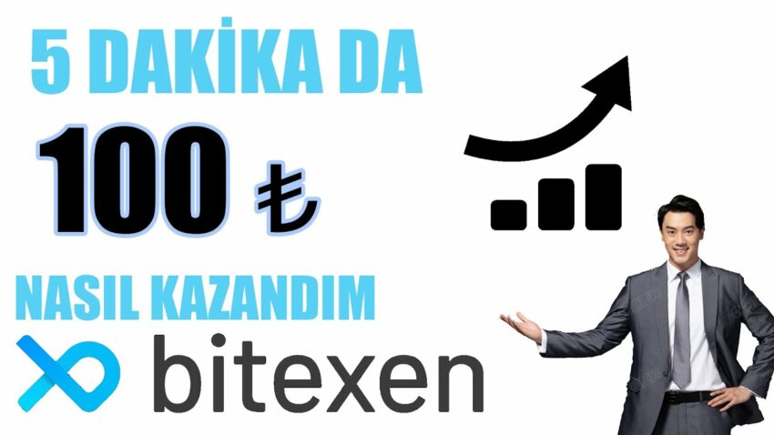Bitexen 5 DAKİKA da  100 TL Kazanmak | İnternetten Para Kazanma Bitexen 2022