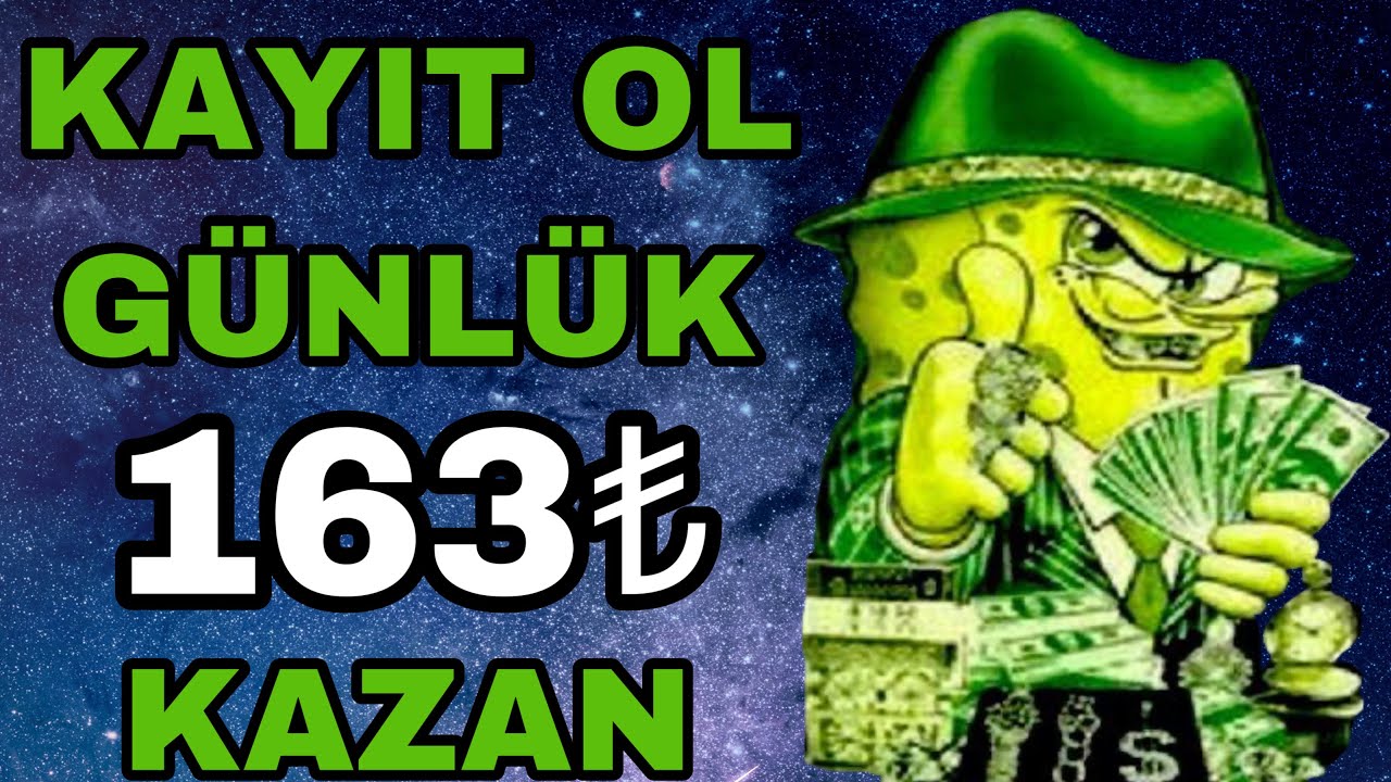 Gunluk-Kayit-Ol-163-KazanKANITLI-VIDEO-Internetten-Para-Kazanma-2023-Para-Kazan
