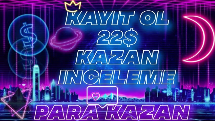 KAYIT OL 22$ KAZAN ( KANITLI ) – KAZANCLI SISTEM – INTERNETTEN PARA KAZANMA YOLLARI 2023 – INCELEME Para Kazan