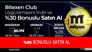 MLYN-Token-30-Bonuslu-Satin-Al-Bitexen-milyon-token-on-satis-Bitexen
