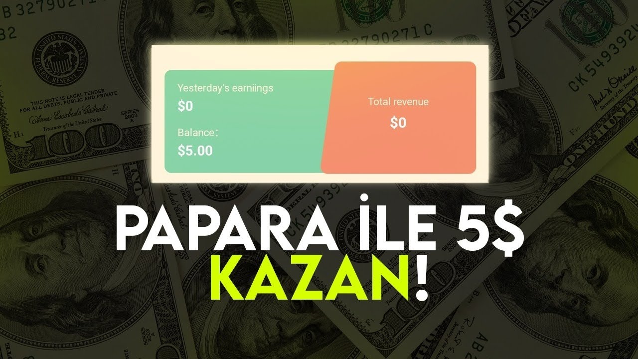 Papara-Ile-Gunluk-5-Kazan-Odeme-Kanitli-Internetten-Para-Kazanma-Yollari-2023-Para-Kazan
